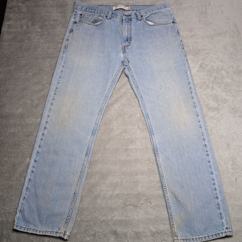 Levi's 505 Regular Fit Jeans 34x30 Blue New Americana Modern Heritage Work Denim